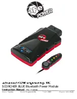 Предварительный просмотр 1 страницы aFe Power 77-86004 Instruction Manual