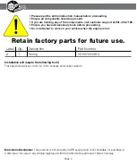 Предварительный просмотр 2 страницы aFe Power MOMENTUM GT 50-70034S Instruction Manual