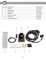 Предварительный просмотр 3 страницы aFe Power SCORCHER BLUE 77-83043 Instruction Manual