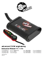 aFe Power SCORCHER GT 77-47004 Instruction Manual preview