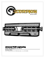 Предварительный просмотр 1 страницы aFe Power SCORPION 79-21003L Manual