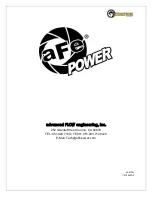 Preview for 28 page of aFe Power SCORPION 79-21003L Manual