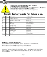 Preview for 2 page of aFe Power ST MOMENTUM 50-40007D Instruction Manual
