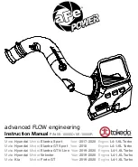 Предварительный просмотр 1 страницы aFe Power Takeda 56-10005D Instruction Manual