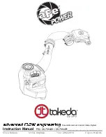 Предварительный просмотр 1 страницы aFe Power takeda 56-70043D Instruction Manual