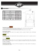 Предварительный просмотр 6 страницы AFF 862ASD Instruction Manual