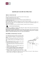 Предварительный просмотр 26 страницы Affetti Pumps CGV-L User Manual