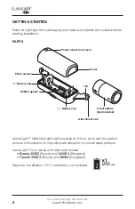 Предварительный просмотр 2 страницы Affinity iLumaLight Owner'S Manual