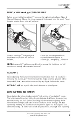 Предварительный просмотр 5 страницы Affinity iLumaLight Owner'S Manual