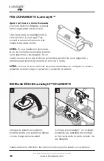 Предварительный просмотр 10 страницы Affinity iLumaLight Owner'S Manual