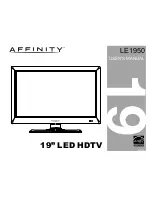 Предварительный просмотр 1 страницы Affinity LE1950 User Manual