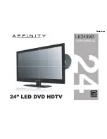 Affinity LE2439D User Manual preview