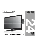 Affinity LE2459D User Manual preview