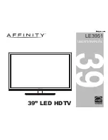 Affinity LE3251 User Manual preview