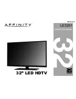 Affinity LE3261 User Manual preview