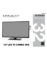 Affinity SLE3032D User Manual preview