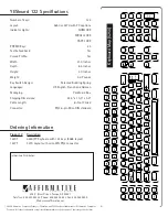 Preview for 2 page of Affirmative YESboard 122 1220T Specifications