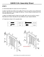 Предварительный просмотр 7 страницы AFG G6005 Assembly Sheet