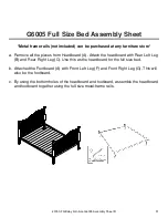 Предварительный просмотр 12 страницы AFG G6005 Assembly Sheet