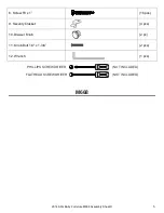 Предварительный просмотр 6 страницы AFG M668 Assembly Instructions Manual