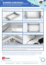 Preview for 2 page of AFI Branding ReFrame ILS140 Assembly Instructions