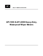 AFi AFI-1000 Manual preview