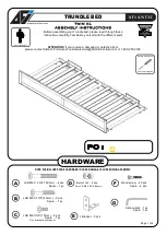 Preview for 3 page of AFi Atlantic OXFORD HEADBOARD & FOOTBOARD Assembly Instructions Manual