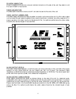 Предварительный просмотр 3 страницы AFi MR-388S Instruction Manual