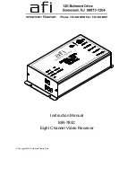 AFi MR-780C Instruction Manual предпросмотр