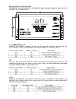 Предварительный просмотр 3 страницы AFi MR-780C Instruction Manual