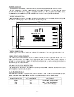 Preview for 3 page of AFi MR-940C-SL Instruction Manual