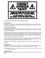 Preview for 2 page of AFi RR-0800 Instruction Manual