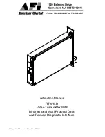 Предварительный просмотр 1 страницы AFi RT-913D Instruction Manual