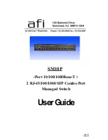 AFi SM10P User Manual preview