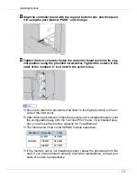 Предварительный просмотр 73 страницы Aficio c7528n Setup Manual