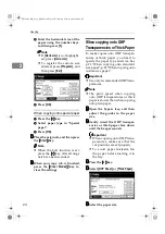 Preview for 38 page of Aficio dsc424 Operating Instructions Manual