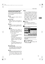 Preview for 47 page of Aficio dsc424 Operating Instructions Manual