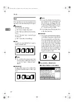 Preview for 56 page of Aficio dsc424 Operating Instructions Manual