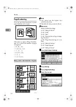 Preview for 86 page of Aficio dsc424 Operating Instructions Manual