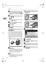 Preview for 92 page of Aficio dsc424 Operating Instructions Manual