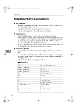 Preview for 138 page of Aficio dsc424 Operating Instructions Manual