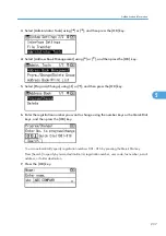 Предварительный просмотр 239 страницы Aficio MP 171F Operating Instructions Manual