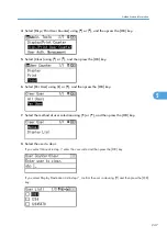 Предварительный просмотр 249 страницы Aficio MP 171F Operating Instructions Manual