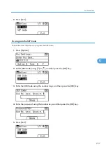 Предварительный просмотр 259 страницы Aficio MP 171F Operating Instructions Manual