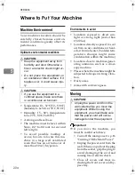 Preview for 221 page of Aficio nashuatec 2205 Operating Instructions Manual