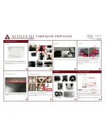 Afinia 3D ES360 Quick Start Manual preview