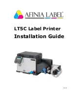 AFINIA LABEL LT5C Installation Manual preview