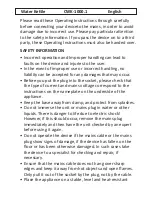 Preview for 8 page of AFK CWK-1000.1 Instruction Manual