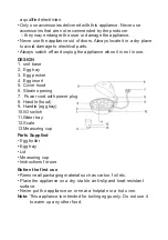 Предварительный просмотр 10 страницы AFK EEK-7.5 Instruction Manual