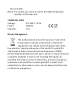 Предварительный просмотр 12 страницы AFK EWK-1.8C Instruction Manual